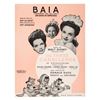 Image 1 : "Baia" Sheet Music from "The Three Caballeros."