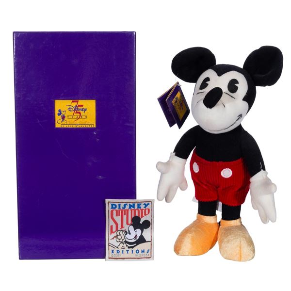 Mickey 75th Anniversary Plush Doll in Box.