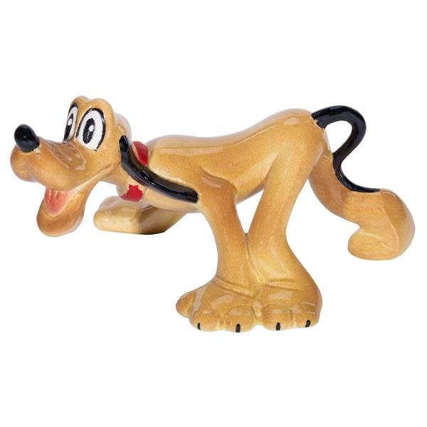 A Rare 1940s Pluto Ceramic Figure by Evan K. Shaw.