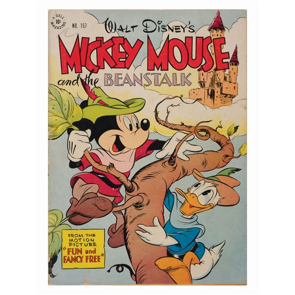 A 1947 "Mickey Mouse and the Beanstalk" Comic Book.