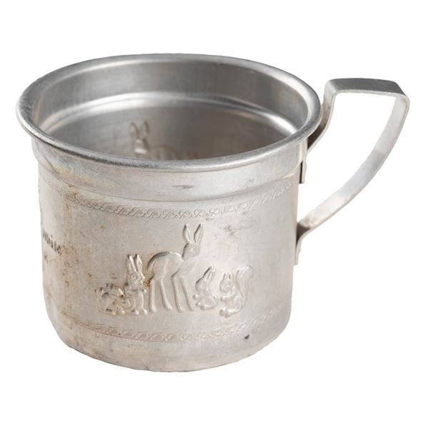 A 1930s Snow White Tin Cup.