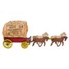 Image 1 : A Davy Crockett Frontier Wagon Toy.