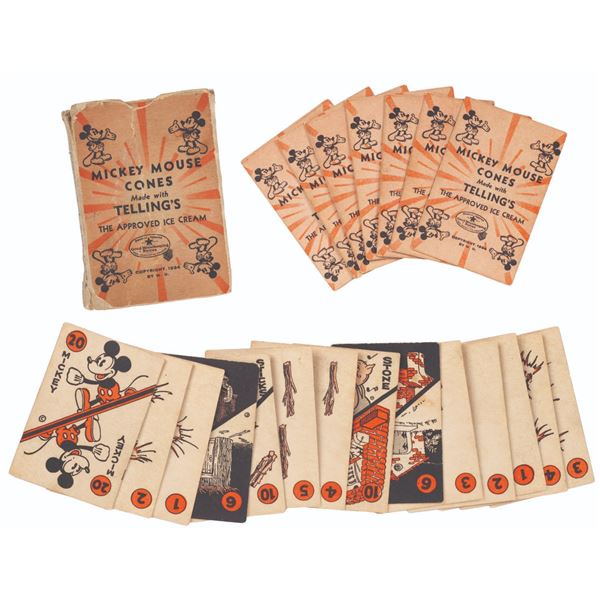 A 1930s Mickey Mouse Card Game.