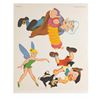 Image 7 : A Set of Disney Cardboard Punch-Out Characters.