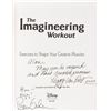 Image 2 : A Multi-Signed Copy of The Imagineering Workout Book.