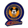 Image 1 : A 40 Years of Adventure Disneyana Convention Pin.