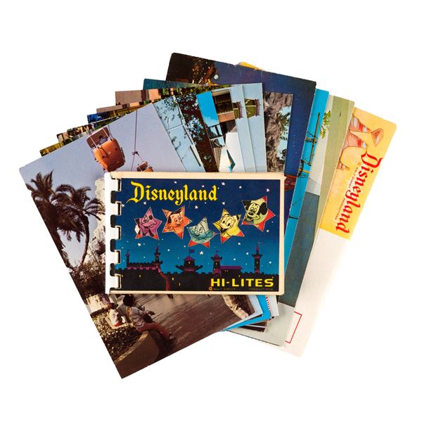 A Disneyland Postcard Collection.