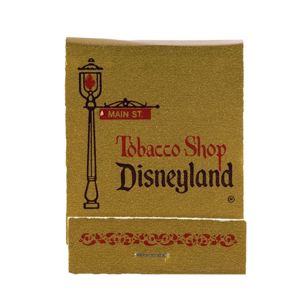 A Disneyland Tobacco Shop Matchbook.