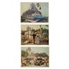 Image 2 : Three Disneyland Lenticular Postcards.
