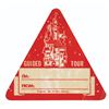 Image 1 : A 1958 Guided Tour Name Tag.