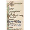 Image 2 : A Snow White and the Seven Dwarfs Anniversary Ticket.