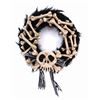 Image 1 : A Haunted Mansion Holiday Decorative Bone Wreath.