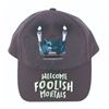Image 1 : A Haunted Mansion Welcome Foolish Mortals Baseball Cap.