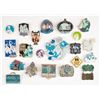 Image 1 : A Collection of 21 Hitchhiking Ghost Pins.