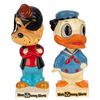 Image 1 : Walt Disney World Goofy and Donald Duck Bobbleheads.