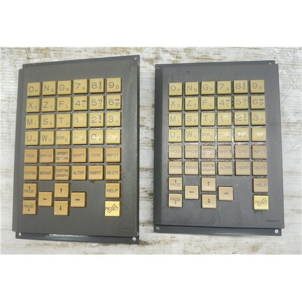 Lot of (2) Fanuc #A02B-0281-C120#TBR MDI Units