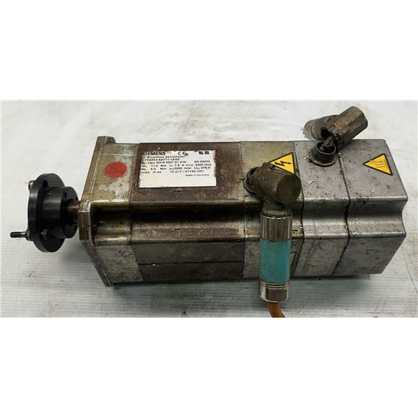 Siemens #1FK6063-6AF71-1AG0 Brushless Servo Motor