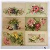 Image 1 : Signed Artist Klein Flower Greeting Postcards Approx. 80