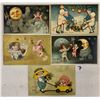 Image 1 : Holiday Greetings with Children 30 Postcards