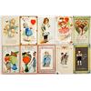 Image 2 : Valentine's Day Holiday Greeting Postcards Approx. 80