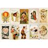 Image 3 : Valentine's Day Holiday Greeting Postcards Approx. 80