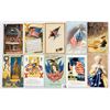 Image 8 : Patriotic Holiday Greeting Postcards Approx. 85