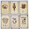 Image 1 : English Porcelain Cigarette Series Postcards 16