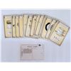 Image 4 : English Porcelain Cigarette Series Postcards 16