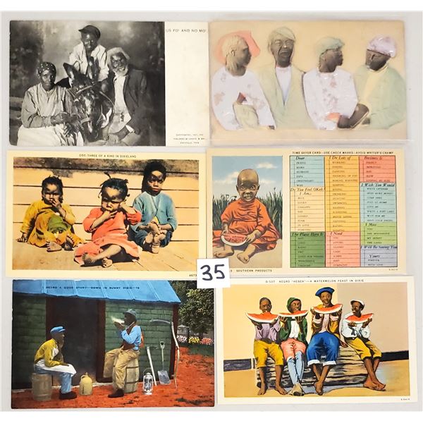 Black Americana 40+ Postcards