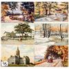 Image 1 : Tuck Publishing USA State Postcards 100