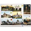 Image 2 : State Capital Illustrated Series Postcards 49 Postcards