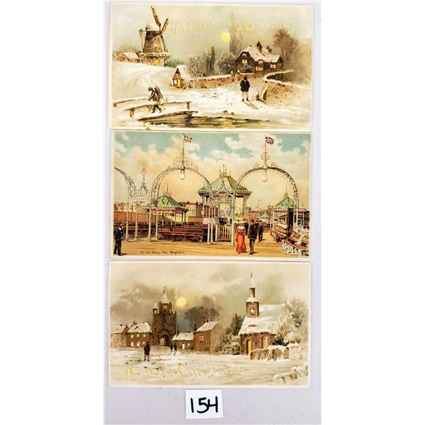 Novelty - Hold to Light 7 Postcards