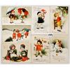 Image 2 : Signed Artist Clapsaddle Christmas Children Holiday Greeting Postcards 20