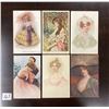 Image 2 : Ladies Greeting Postcards 40