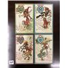 Image 1 : Dwig Zodiac Set 12 Months Postcards