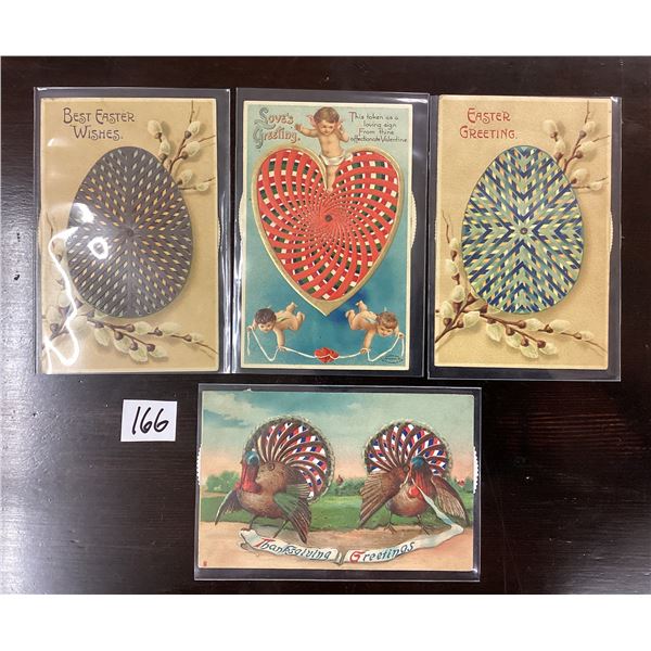 Novelty - Mechanical Holiday Greeting Postcards 4