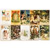 Image 2 : Christmas Holiday Greeting Postcards 70+