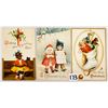 Image 3 : Signed Artist Clapsaddle Christmas Children Postcards 9