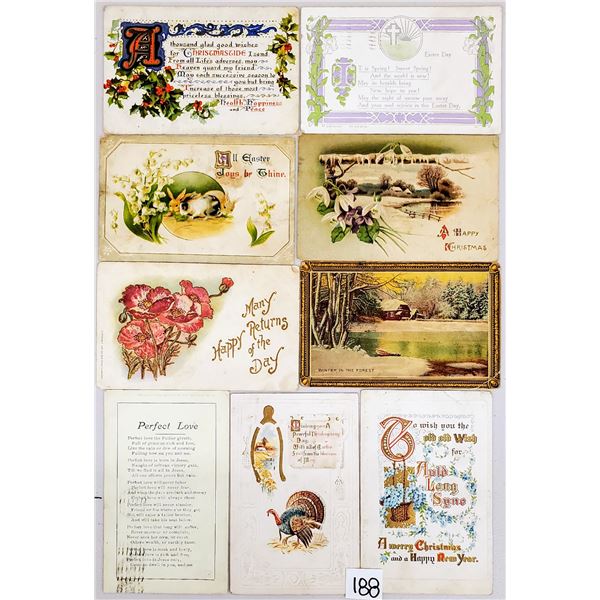 Box of 600+ Holiday Greeting Postcards