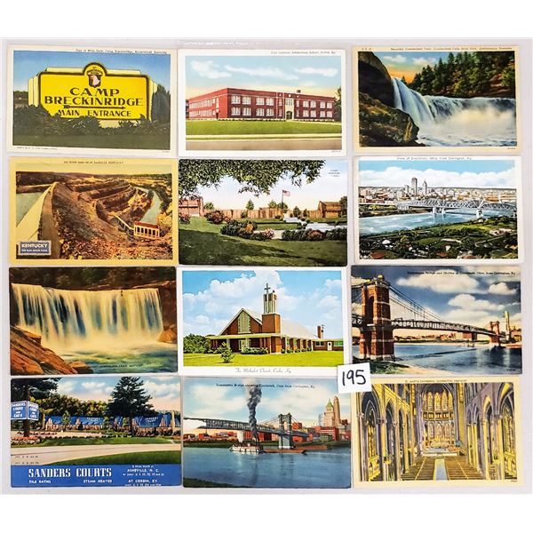 Kentucky 500+ Postcards