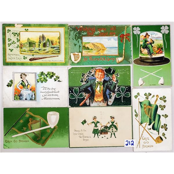 St. Patrick's Day Holiday Greeting Postcards 120