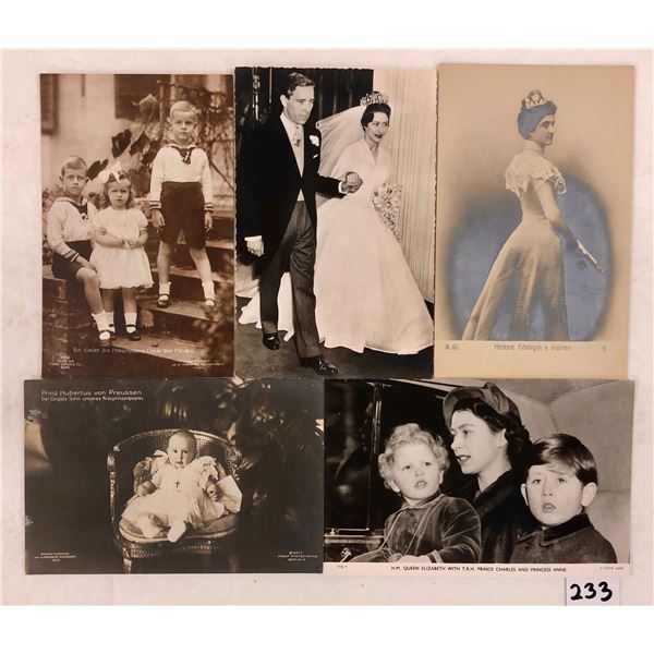 Royalty Approx. 30 Postcards