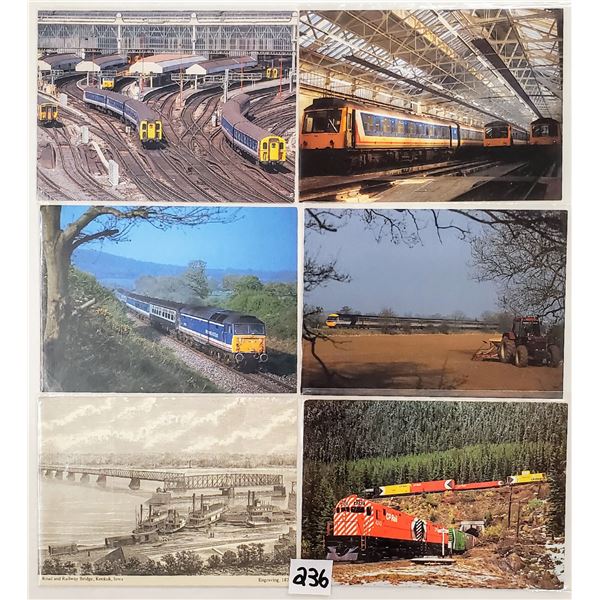 Trains - Railroad 275+ Postcards