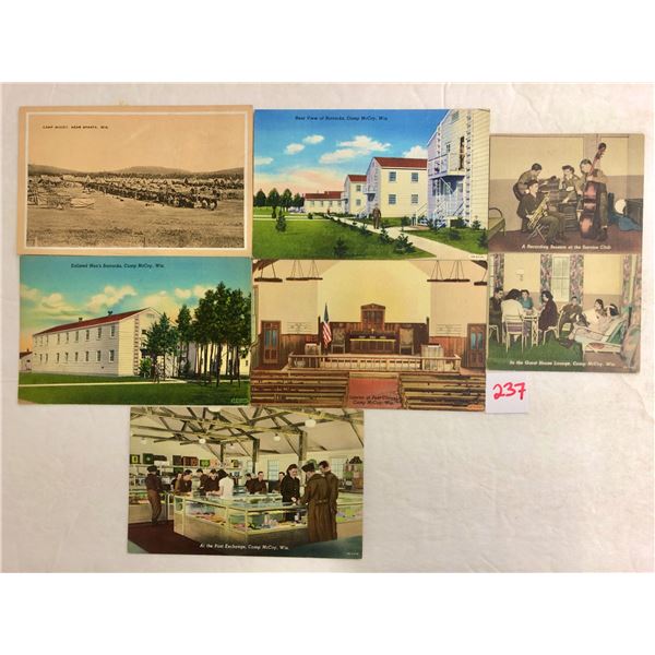 Military Approx. 85 Postcards