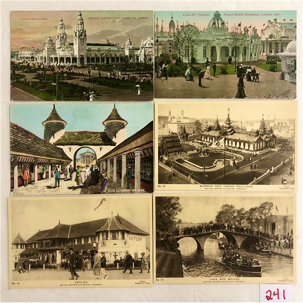 British Expostion Postcards 30+