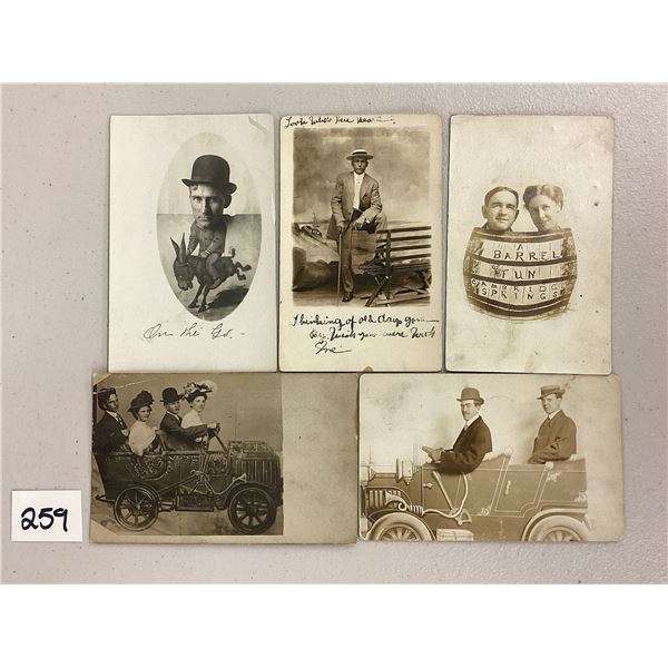 Real Photo Studio Shot Postcards 14