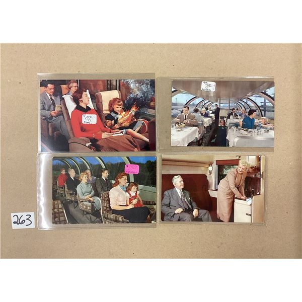 Interior Train & Railroad Postcards 14