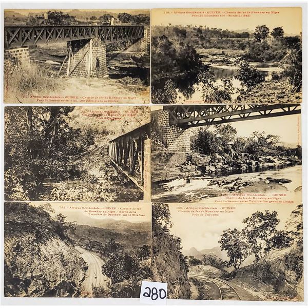 Afrique Occidentale Africa Postcards 35