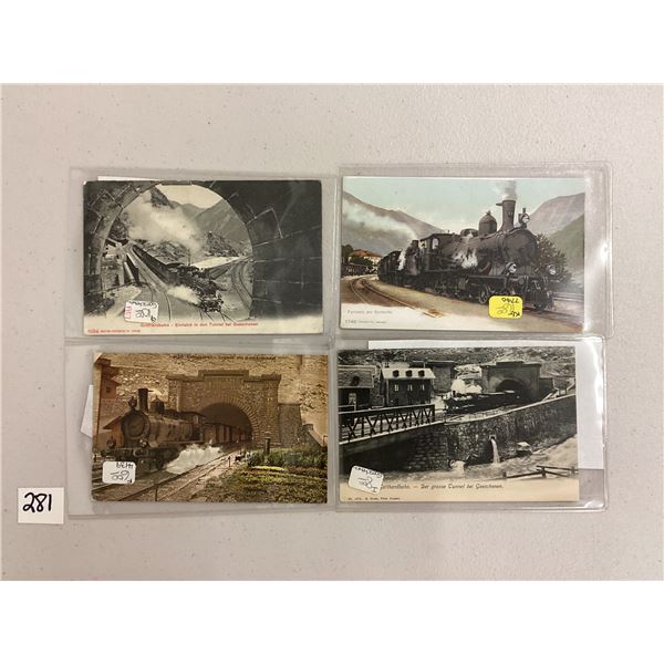 Gothardbahn International Railroad Postcards 24