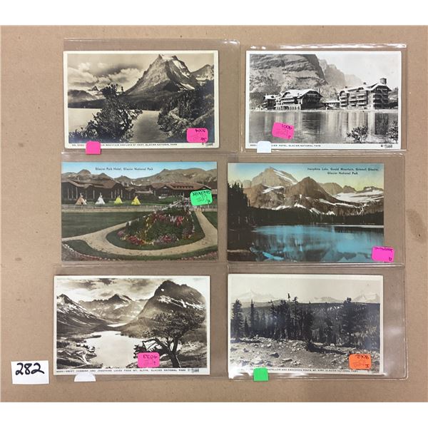 Glacier National Park, Montana 14 Postcards
